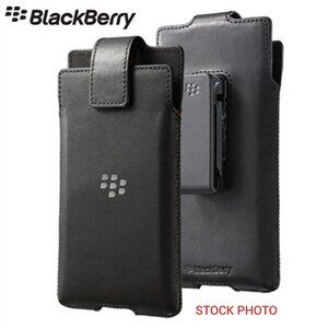 Blackberry Priv Leather Swivel Holster Case (new)